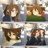 1pc K-ON Pillow Case Square Bedroom Sofa Leisure Comfort Cushion Car Living Room Home Decoration