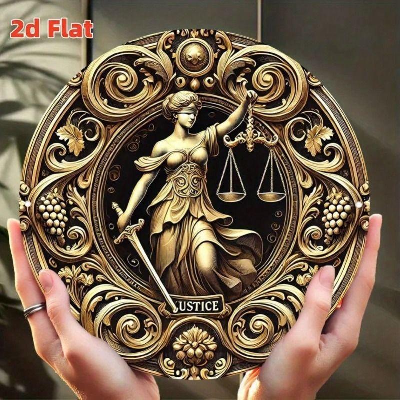 Vintage Metal Sign Wall Art Home Office Decor