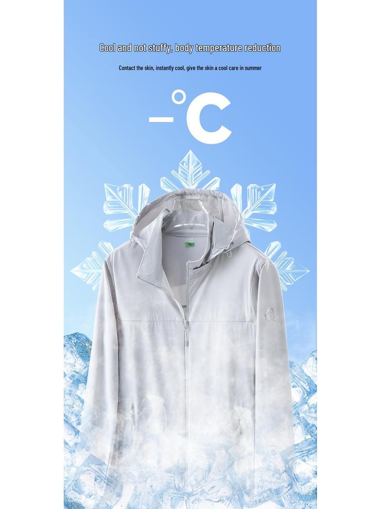 Cămașă din Mătase de Gheață UPF 100+ de Protecție Solară pentru Bărbați și Femei - Echipament Ușor, Respirabil, Anti-UV pentru Vară, Activități în Aer Liber și Pescuit