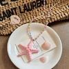 Y2K Boho Starfish Shell Pendant Necklace Women Summer Beach Jewelry Aesthetics Accessories Gift