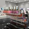 Acrylic Nail Polish & Cosmetics Display Stand with Dustproof Cover