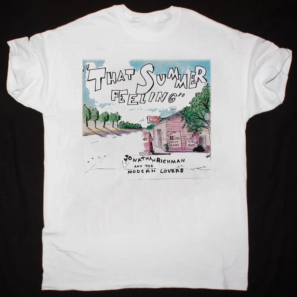 

Jonathan Richman Music For Lovers White T-Shirt Cotton S-4XL 2XL