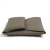 HERMES Bastia Wallet Coin Case Square coin purse Chevre Etoupe gray Unused