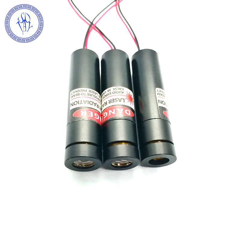 Industrial Applicable 520nm 5mw 3-5v Focusable Dot Line Cross Green Laser Module