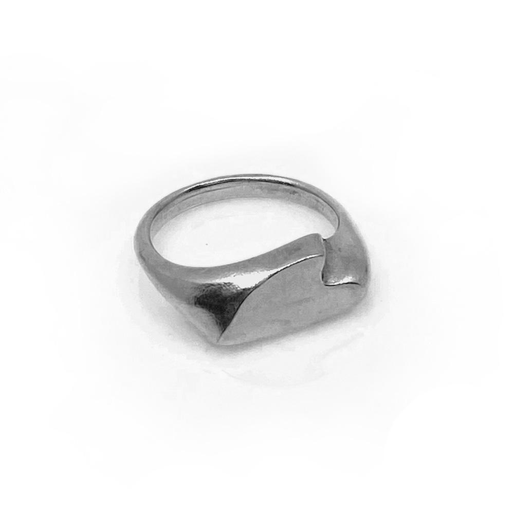 Oesalang Horizon Logo Play 925 Silver Ring