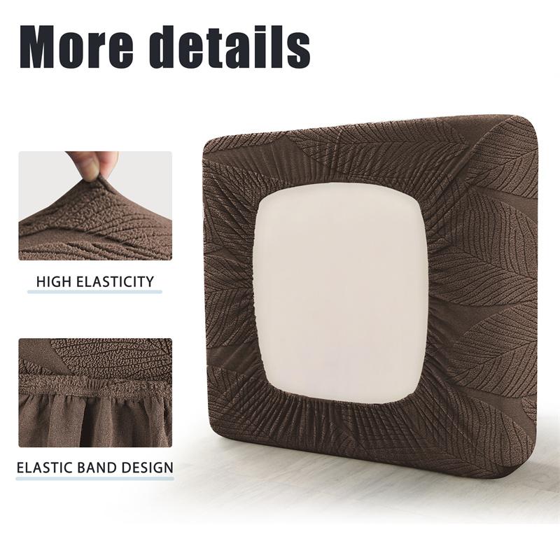 

Premium Jacquard Seat Cushion Cover Dust-proof Durable Protective Case Soft Elastic High Quality Sofa Slipcover for Living Room