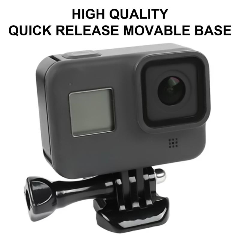 Action Camera Quickly Clip Mount Quick Release Base Mount with Wide Compatibility and Durability PC Constructions