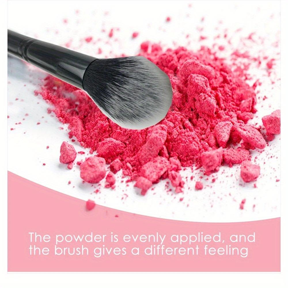 Pędzle do Makijażu Dwustronny Pędzel do Konturowania Rzeźbienia Podkład Korektor Pędzel do Puderu Róż Pędzel do Płynnych Kremowych Kosmetyków dla Kobiet Narzędzie