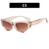 Women Cat Eye Sunglasses  Luxury Brand Designer Vintage Irregular Frame Gradient Eyewear UV400 Shades Women's Sunglasses