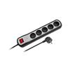 Rebel 1.5m 5-Socket Power Strip Extension Cord