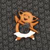 New Wooden Animal Brooch Decoration Autumn and Winter Knitted Sweater Scarf Fixing Pin Decoration