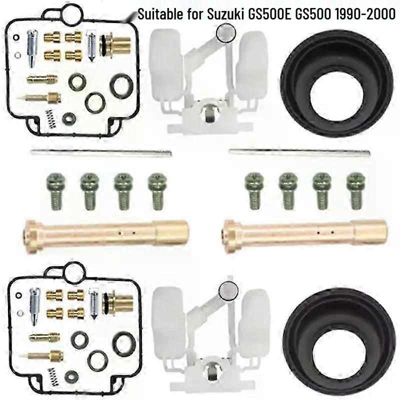 GN125 Carburetor Repair Kit - Professional Configuration with Picture Guide