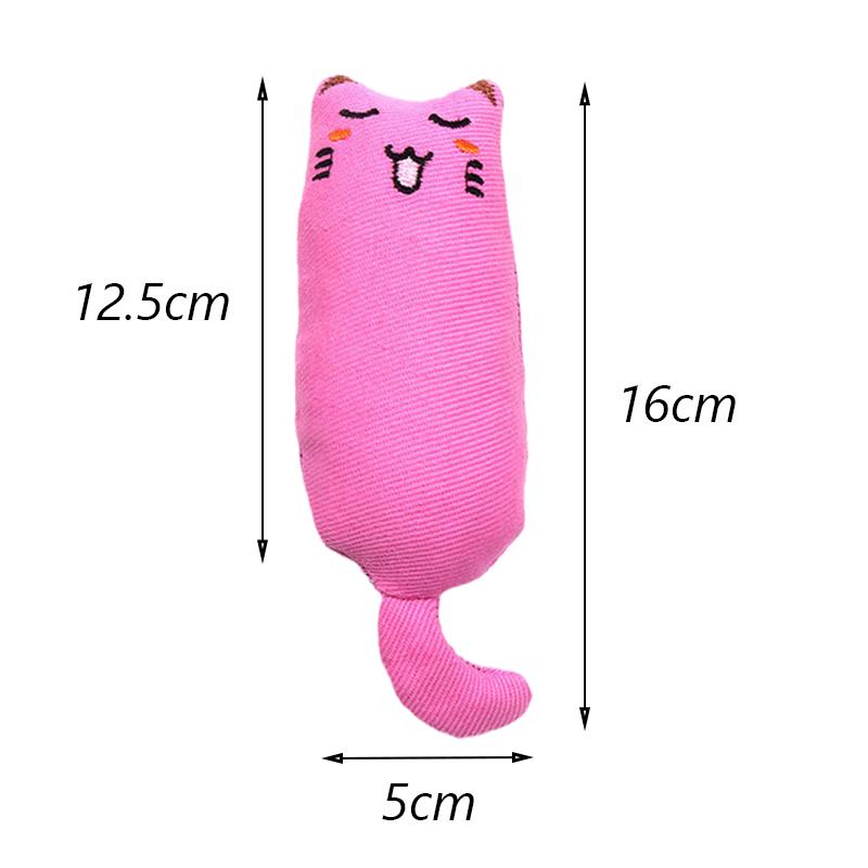 Plush Chew Cat Catnip Toy Interactive Pet Accessories for Cats Sphynx Katten mascotas Products juguete gato zabawki dla kota