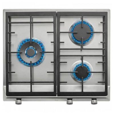 TEKA Gas Hob 219188 8550W 60 Cm Stainless Steel Black - Gas Hob - Electronic Ignition