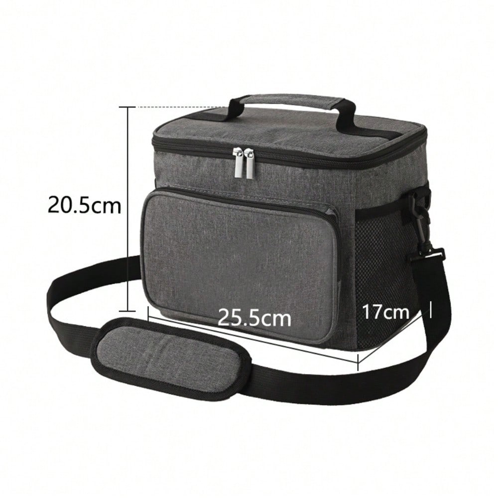 New Thermal Insulation Bag, Portable Oxford Cloth Thermal Insulation and Cold Ice Bag, Outdoor Camping Picnic Bento Bag