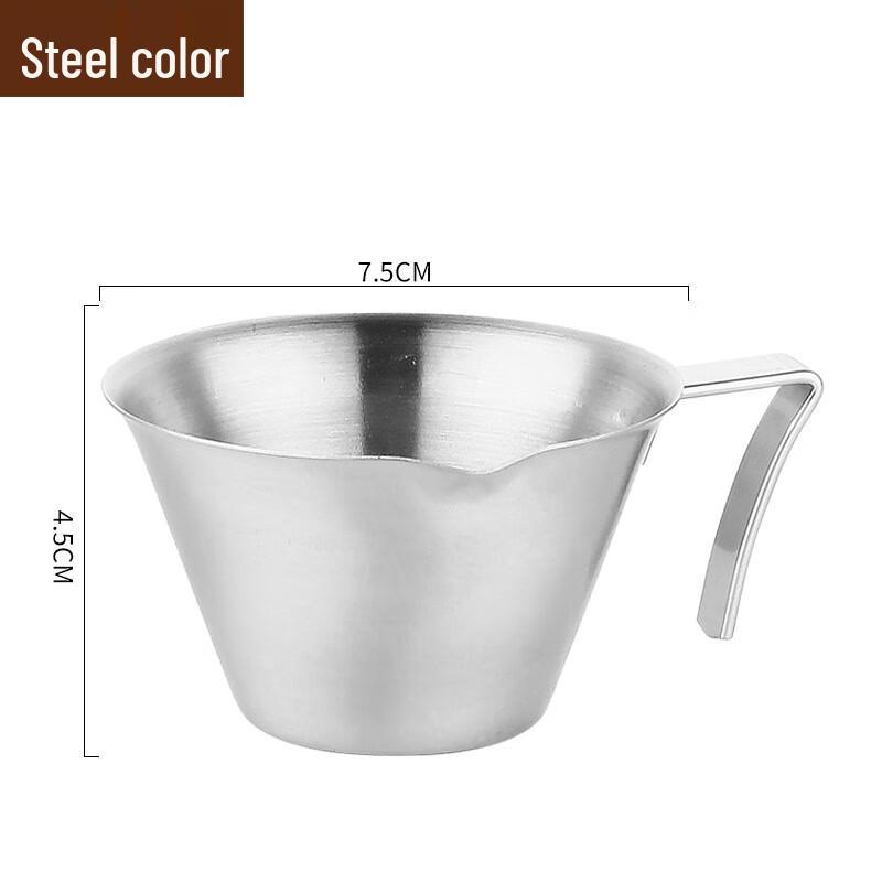 Baizien 100ml Stainless Steel Espresso Measuring Cup