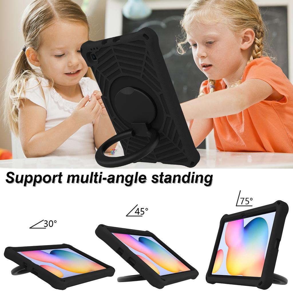 Rotating Case For Samsung Tab S6 Lite SM-P620 625 610 613 A8 10.5 SM-X200 205 207 A7 10.4 T500 S6 S5e A 1.0 T510 EVA Stand Cover