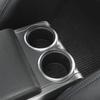 Rear Of Center Console Cup Holder For Ford F150 2009-2014 With Flow Through Console Cup Holder Replacement Ert For F150 TPE Drink Bottle Holder 2PCS