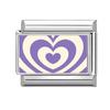 Fashion Purple Charm Heart Cat Rabbit Star Flower Eyes Moon Italian Charm Links Fit 9mm Stainless Steel Bracelet DIY Making Gift
