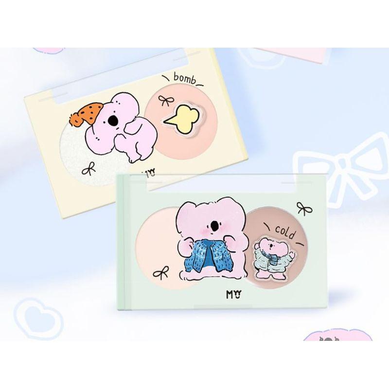 MYY - Koala Series Two-Color High Gloss Blush - 4 Colors