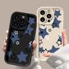 Blue and Black Stars for iPhone16ProMax Mobile Phone Case 14 Apple 13 Matte 12/15 Premium 11 Factory