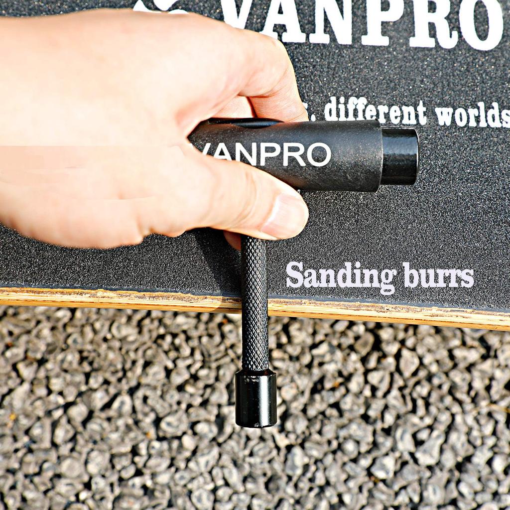 Vanpro Skateboard Versatile and Skateboard Maintenance Kit with Allen Wrench and Phillips Screwdriver All-in-One Tool, Portable, Multi-Function