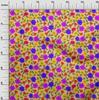 oneOone Cotton Flex Ronchi Fabric Leaves & Flower Quilting Supplies Print Sewing Fabric By The Yard 40 Inch