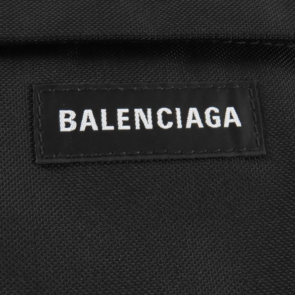 Excellent BALENCIAGA Shoulder Bag Black Nylon Women 787574 Used