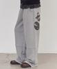 Tonilolenseu Applique Sweatpants Melange Grey