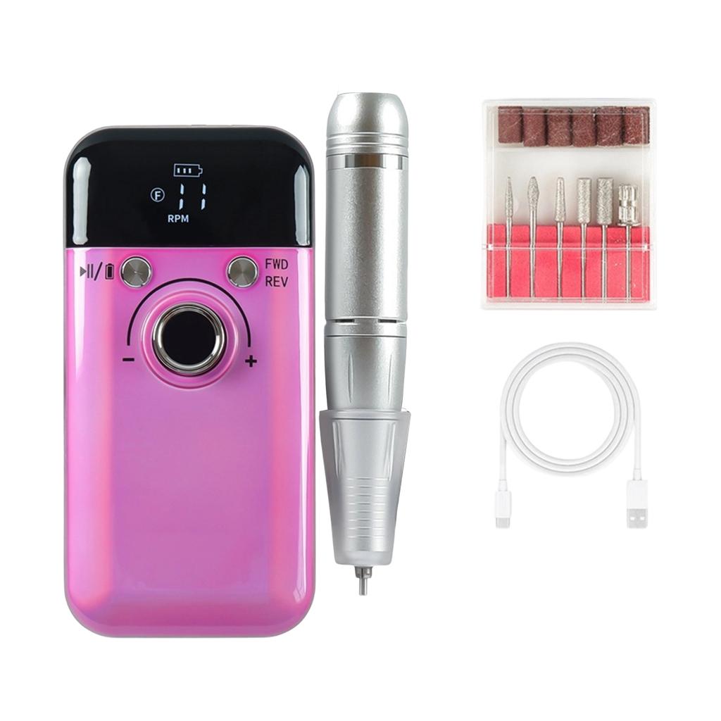 Portable Rechargeable Nail Drill: A -Grade Tool For Nail Technicians & Nail Enthusiasts