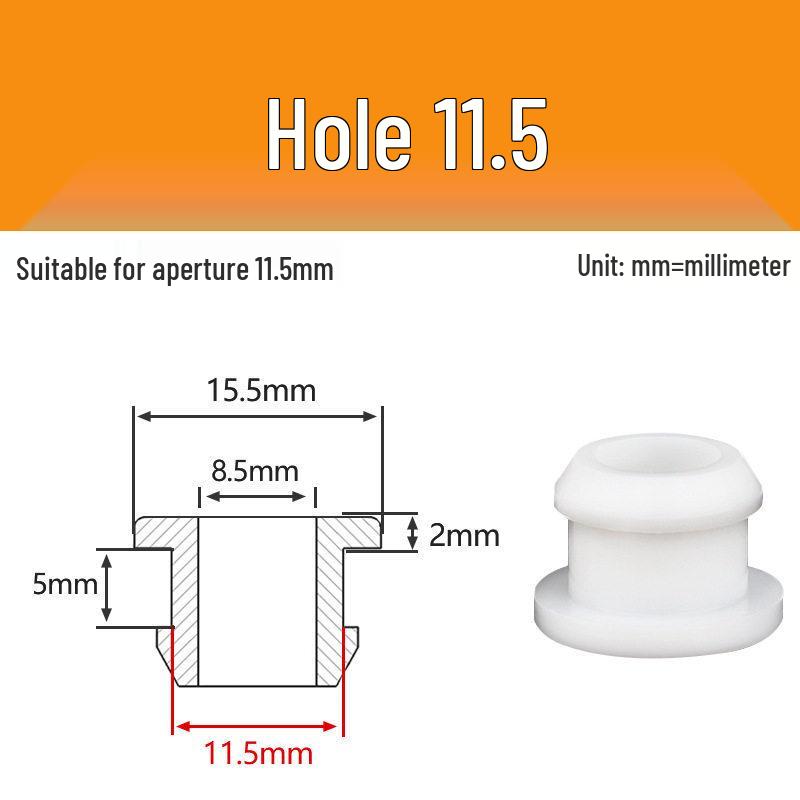 Anello passante protettore per cavi in silicone