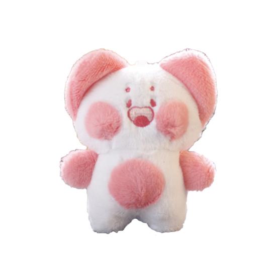 

Изысканная кукла-кулон, пушистое уютное сенсорное украшение для сумки розовый