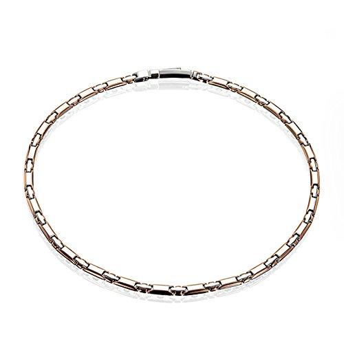 

7MF и двухцветное ожерелье с гарантийным талоном [TOMA] Мужские Женские