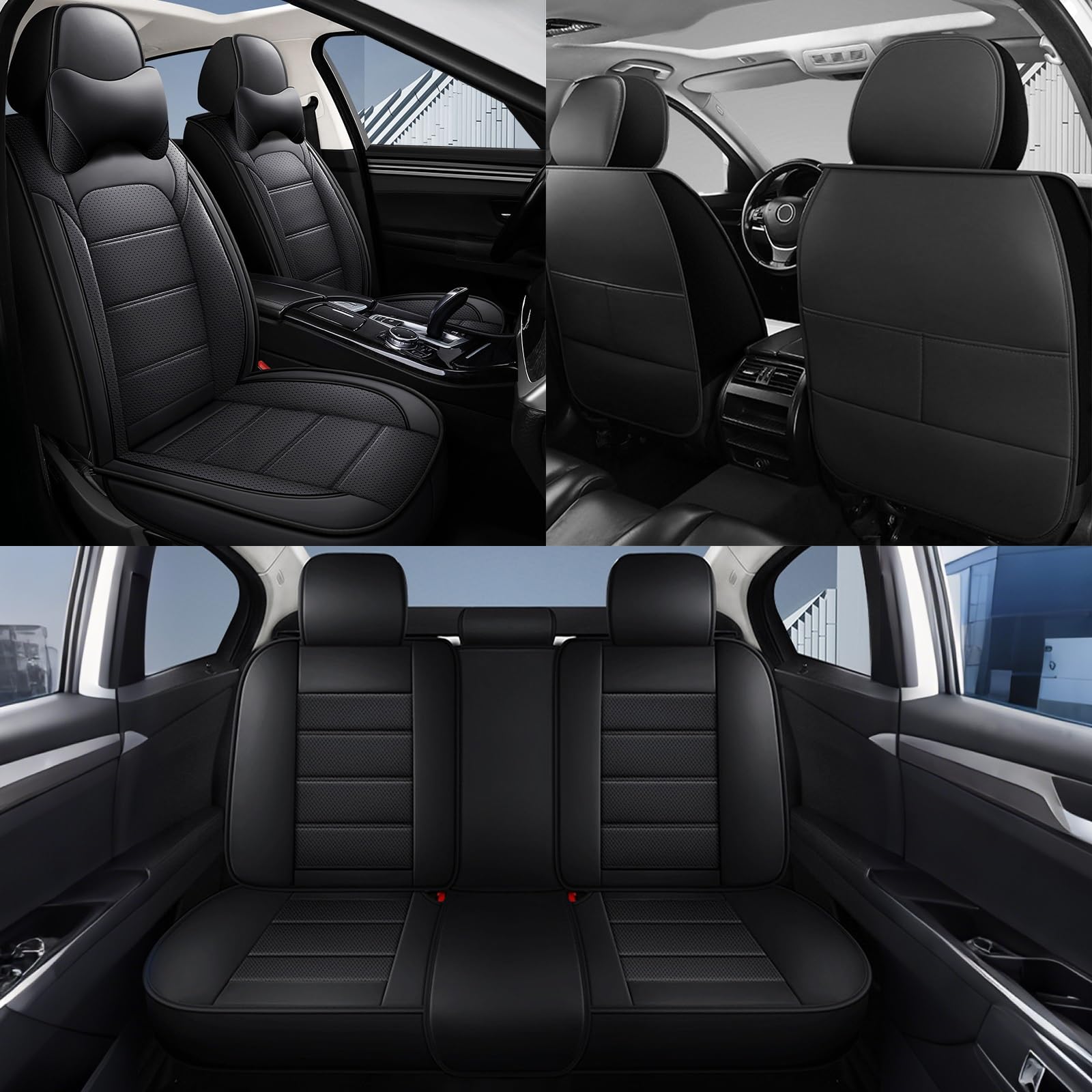 

Чехол на сиденье автомобиля Honda N-WGN JH3 JH4, Кожаный материал, Чехол на сиденье автомобиля новой модели, Comes with a pillow чёрный