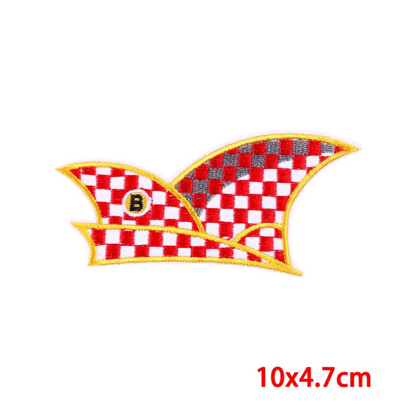 10pcs /Set Netherland Brabant Emblem Iron On Embroidered Patches For Clothes Uniform Diy Carnival For Netherland Embroidery Patch 