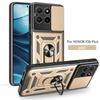 For Honor X5b Plus 4G Case Car Magnetic Ring Holder Slide Camera Armor Shockproof For Honor X5b / X5b Plus