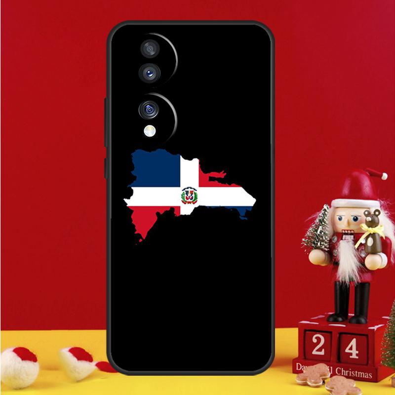 Dominican Republic Flag Case For Honor Magic 8 5 6 7 Pro Honor Win RT 50 70 90 200 400 Lite X8c X9b X9c X9a X9d Cover