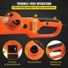 Electric Pipe Threader, 2300W Pipe Threading Machine, Heavy-Duty Hand-Held Power Drive Kit, 220V Pipe Threader Machine, Portable Pipe Threader with 6