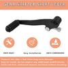 Motorcycle Gear Shifter Shift Lever Shifter Pedal Replacement for Yamaha YZF R7 2022 2023 2024 (Black)