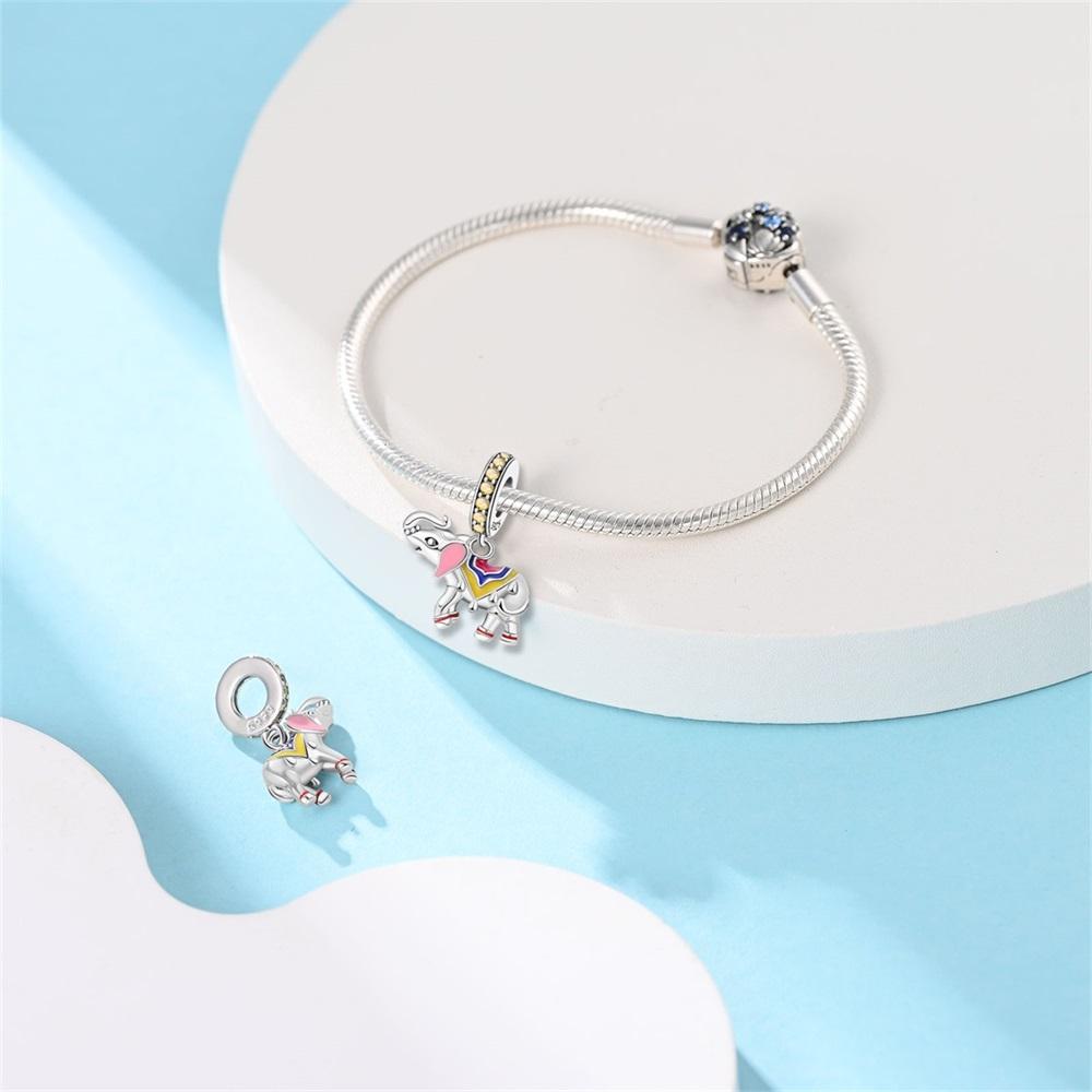 

Plated 925 Silver Youth Desert Travel Charms Fit 925 Charms Bracelet Beads Jewelry Gifts for Women