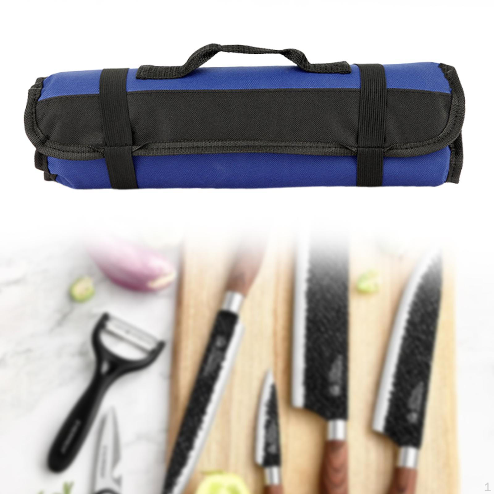 

Шеф-кухар Сумка для ножів Футляр для столових приборів Сумка Тримач для кухні Пікнік Барбекю Подорож