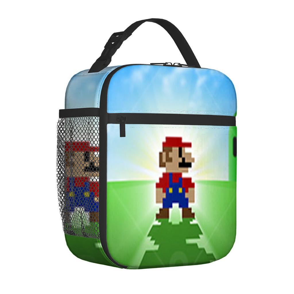 Cartoon Lunch Bag Bento Bag Fully Printed 3D Digital Thermal Insulation Bag Portable Outdoor Children'S Picnic Bag