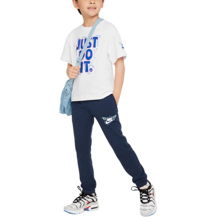 Nike Kids T Shirts Crew Neck Moderate FV2725-100