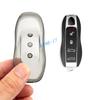 Clear Transparent Black Tpu Car Smart Key Cover Case For 2011- Porsche Cayenne Panamera Macan 718 Boxster Cayman Spyder 911