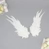 Sweet Feather Embroidery Edge Clip Cosplay Wings Hairpin Harajuku Lolita Hair Clip  Women