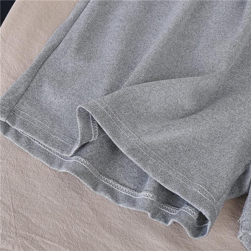 Femeii scurte de vară subțire purta talie înaltă lejeră dimensiune mare subțire picior larg A-line casual sport pantaloni scurți