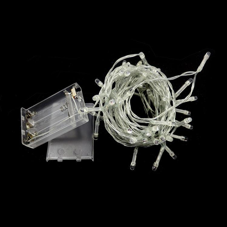 Battery-Operated Flashing LED Christmas String Lights for Hotel Decoration