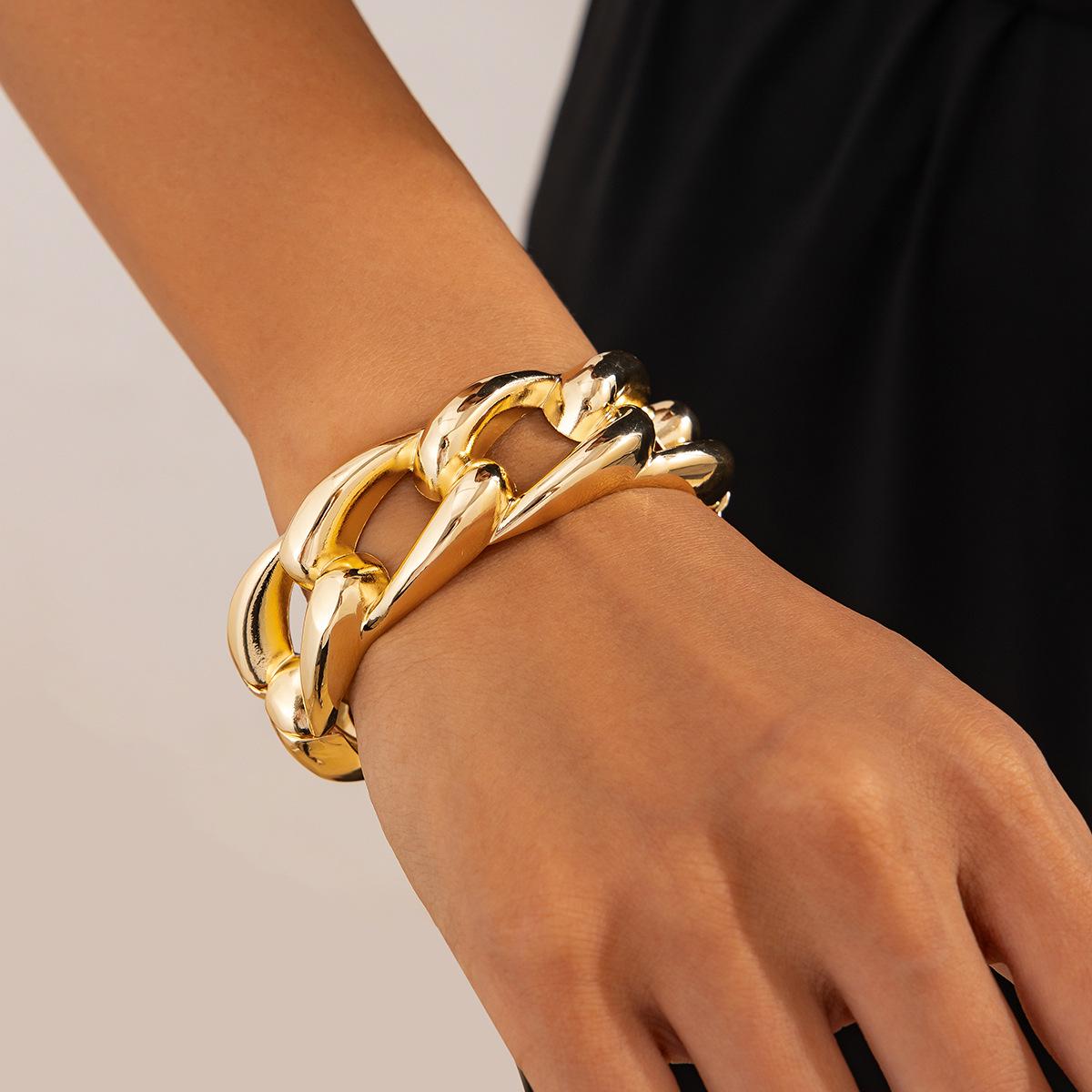 

Европейский и американский браслет с овальной пряжкой: Неправильный стиль металла