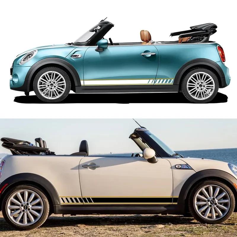 Car Stickers For Mini Cooper S One JCW F56 F55 R55 R56 R60 F60 R61 F54 Graphics Stripes Sport DIY Decor Decal Tuning Accessories
