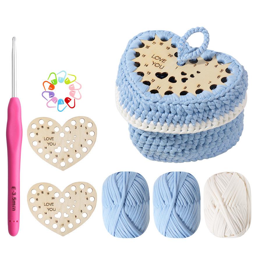 Handmade DIY Wool Ball Doll Crochet Material Package Crochet Material Package Wool Knitting Set